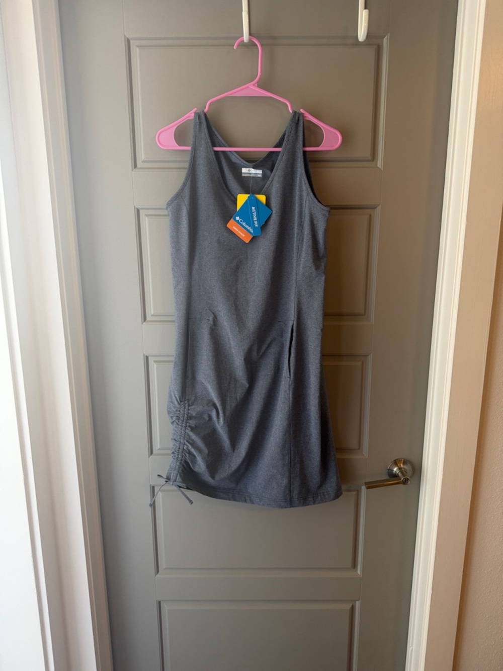 NWT Columbia Gray Tank Dress